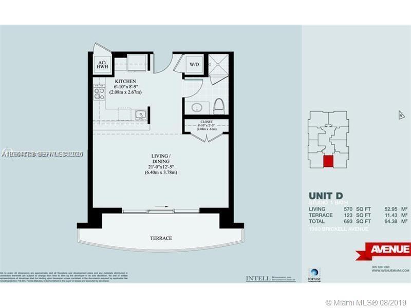 1060 Brickell Ave #1409, Miami FL 33131