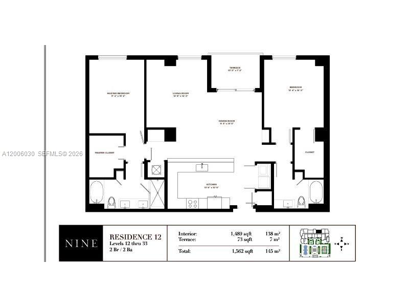 999 SW 1st Ave #3212, Miami FL 33130