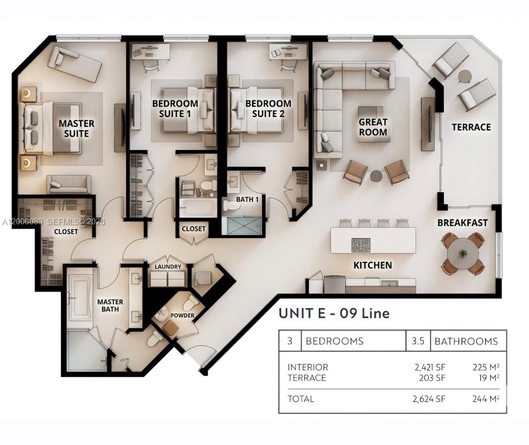 17111 Biscayne Blvd #909, North Miami Beach FL 33160