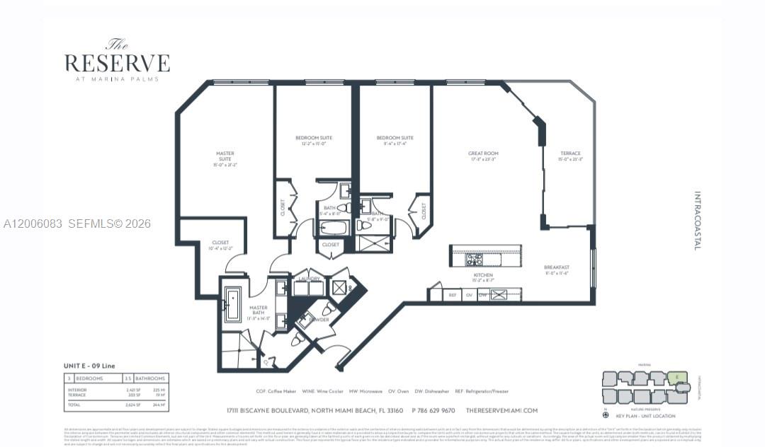 17111 Biscayne Blvd #909, North Miami Beach FL 33160