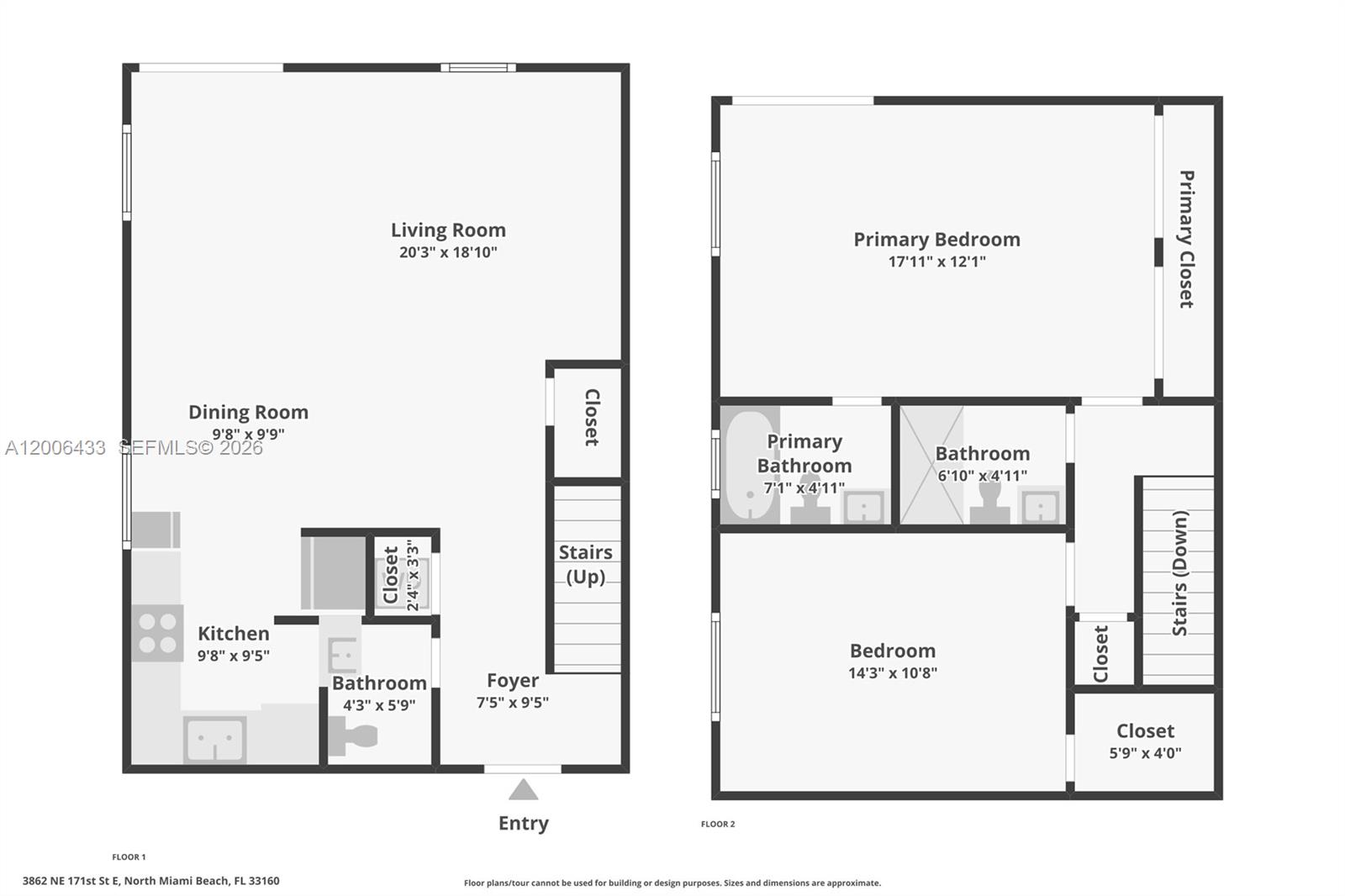 3862 NE 171st St #E, North Miami Beach FL 33160