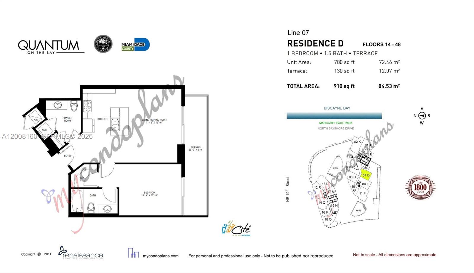1900 N Bayshore Dr #4007, Miami FL 33132
