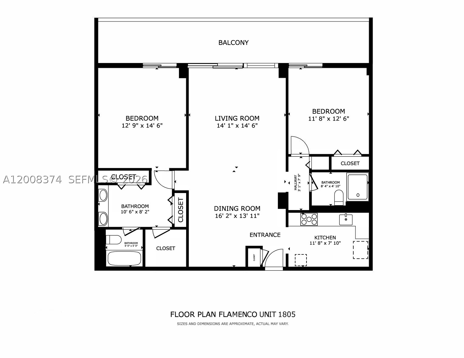 3701 N Country Club Dr #1805, Aventura FL 33180