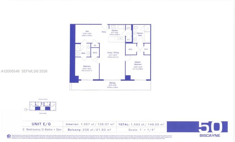 50 Biscayne Blvd #3308, Miami FL 33132