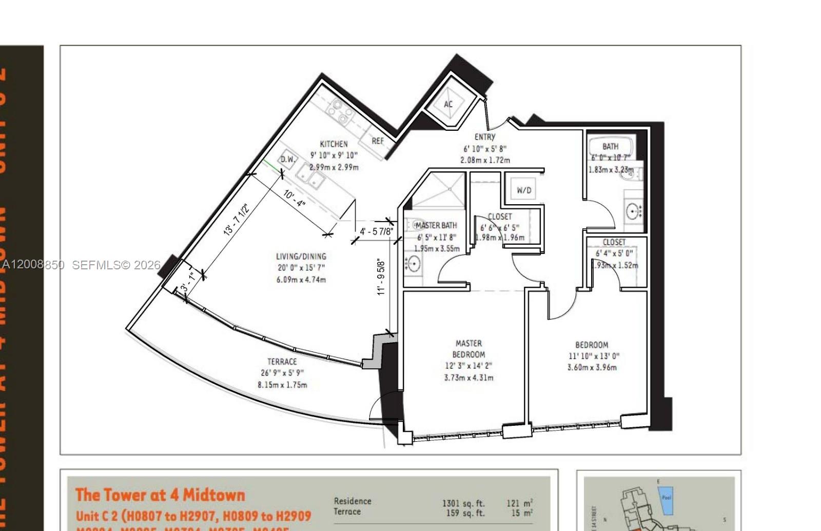 3301 NE 1st Ave #H0909, Miami FL 33137