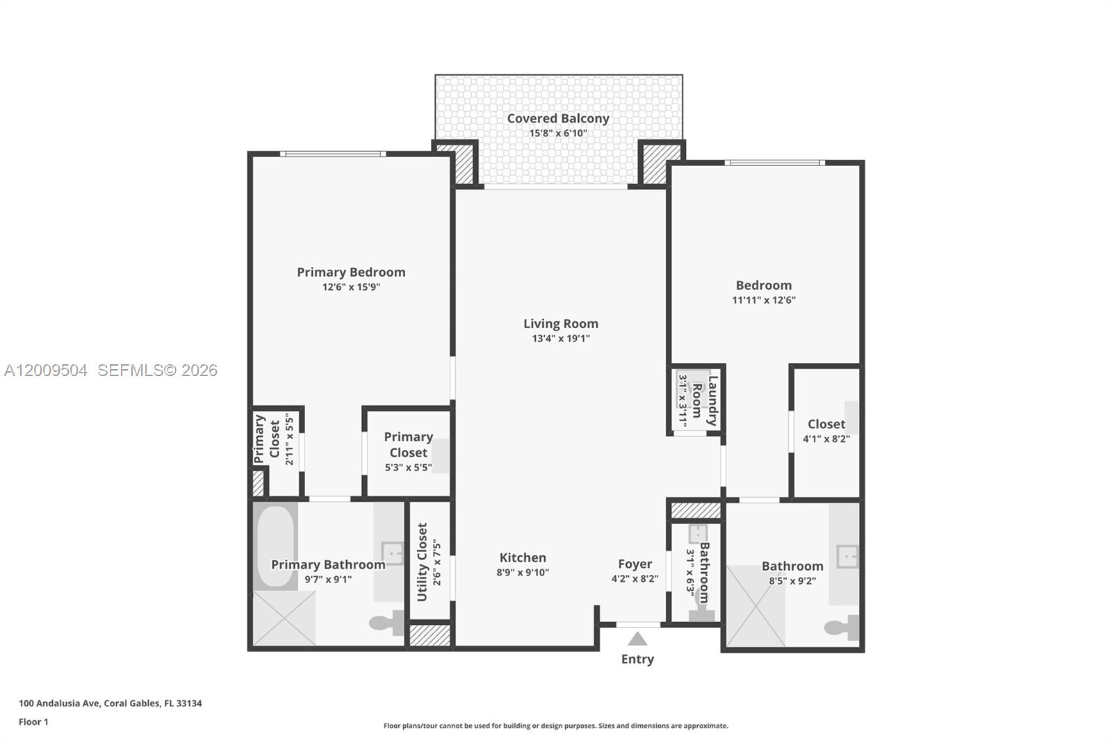100 Andalusia #301, Coral Gables FL 33134