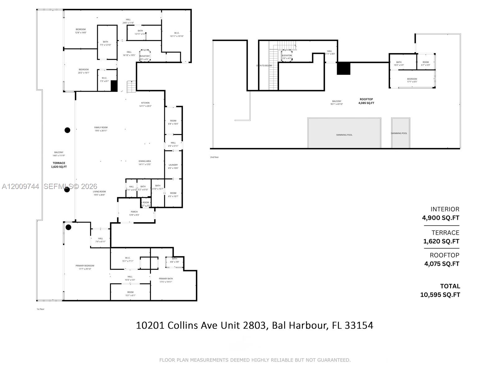 10201 Collins Ave #UPH2803, Bal Harbour FL 33154