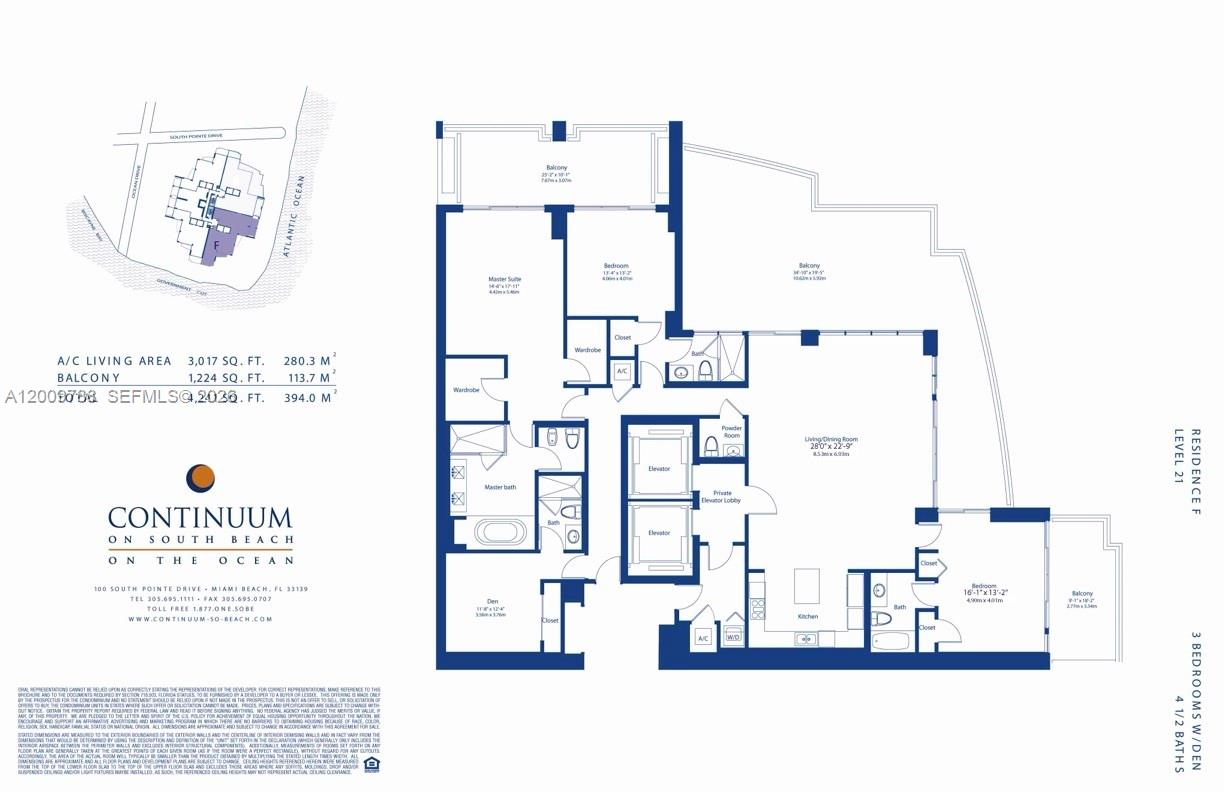 50 S Pointe Dr #2102, Miami Beach FL 33139
