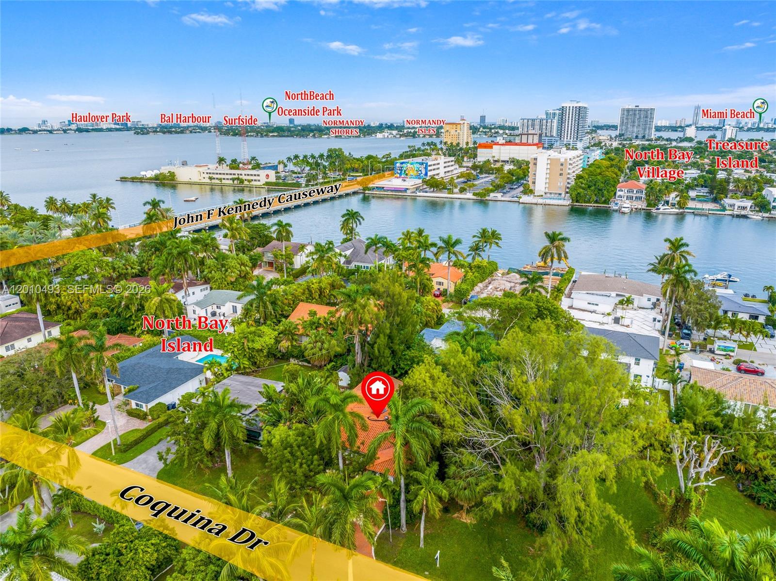 7711 Coquina Dr, North Bay Village FL 33141