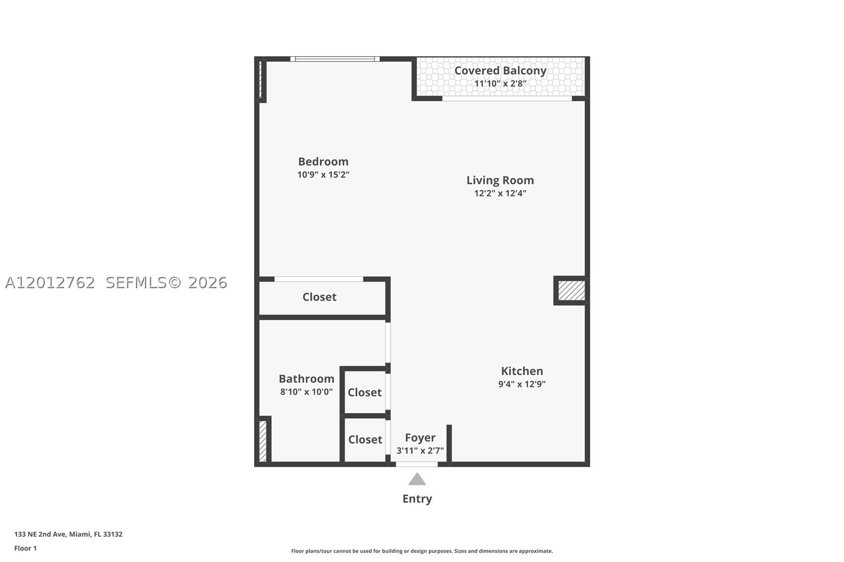 133 NE 2nd Ave #909, Miami FL 33132