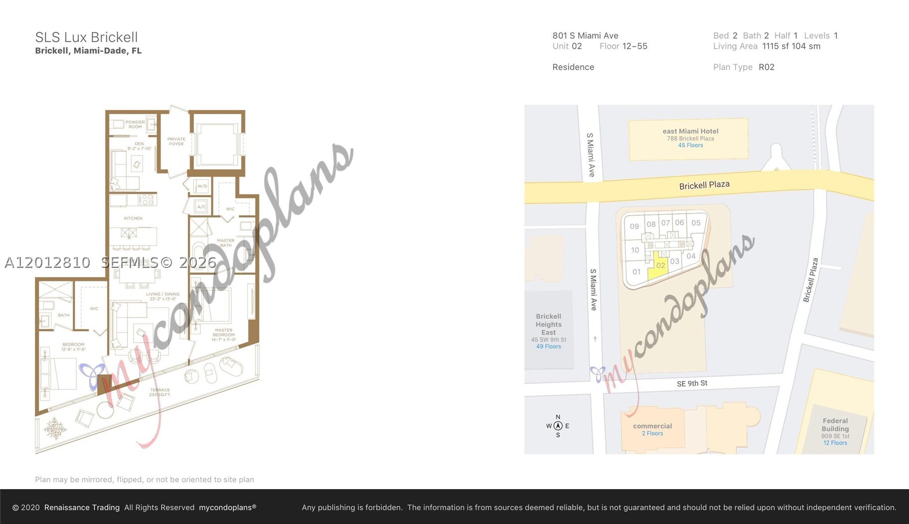 801 S Miami Ave #1602, Miami FL 33130