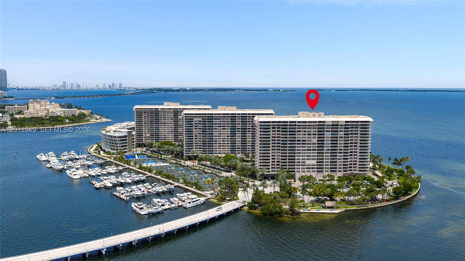 1 Grove Isle Dr #A1809, Miami FL 33133