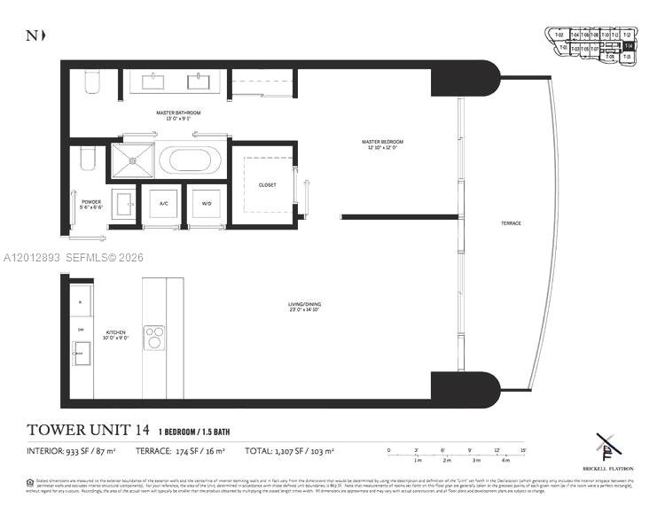 1000 Brickell Plz #3014, Miami FL 33131