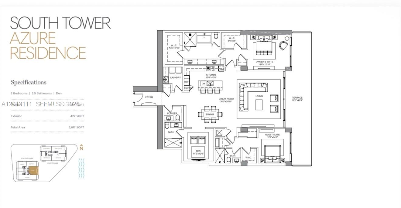 153 N Seabreeze Blvd #801, Fort Lauderdale FL 33304