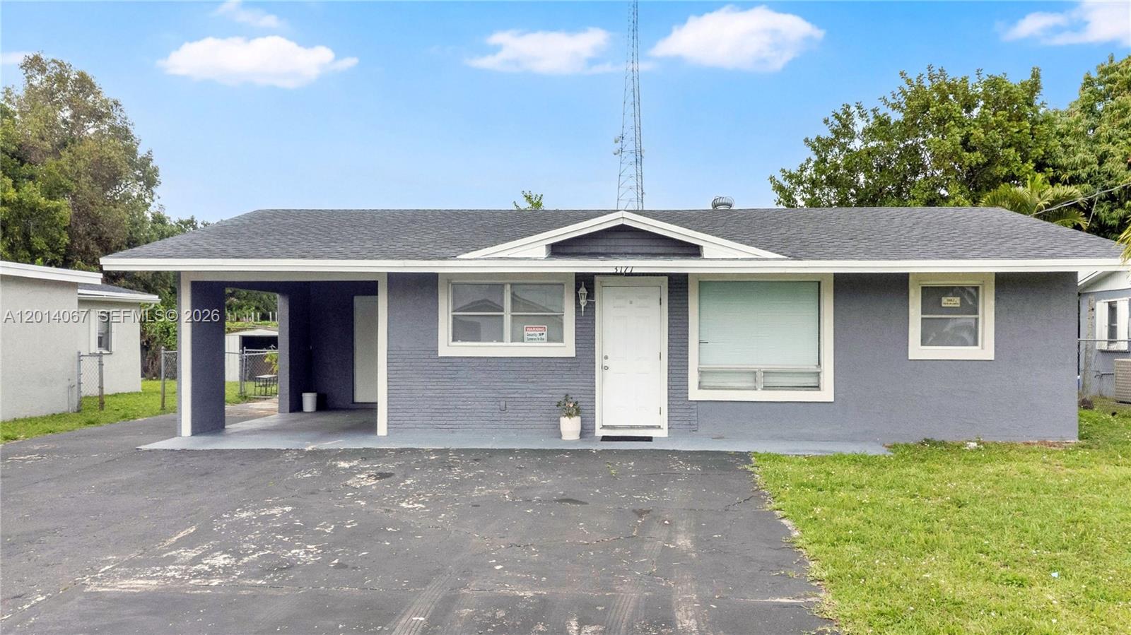3171 NW 16th St, Lauderhill FL 33311