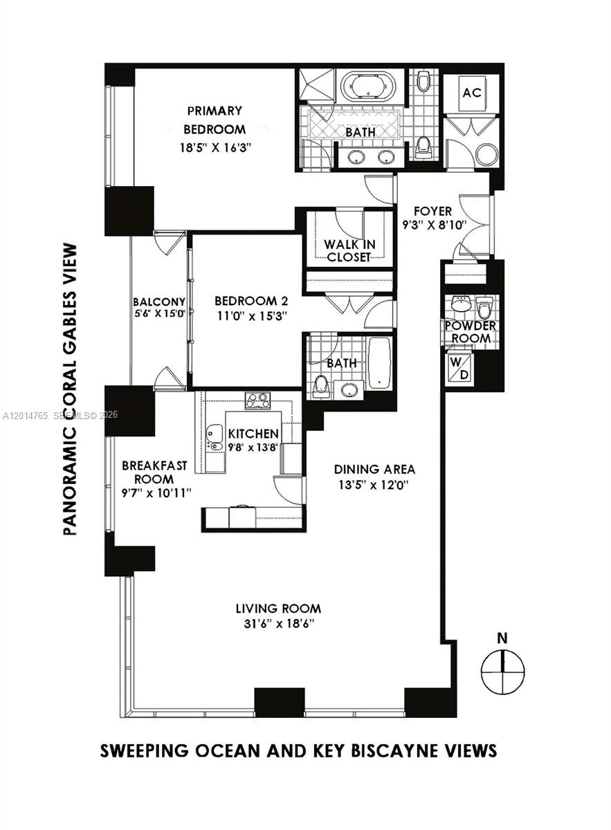 1425 Brickell Ave #57B, Miami FL 33131