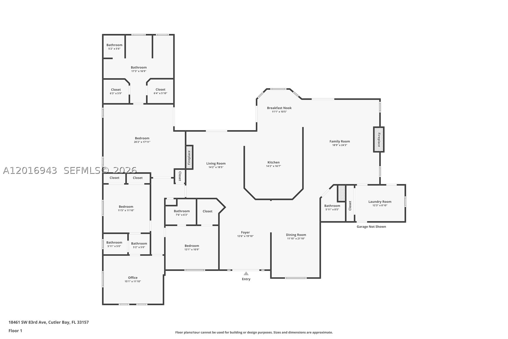 18461 SW 83rd Ave, Cutler Bay FL 33157