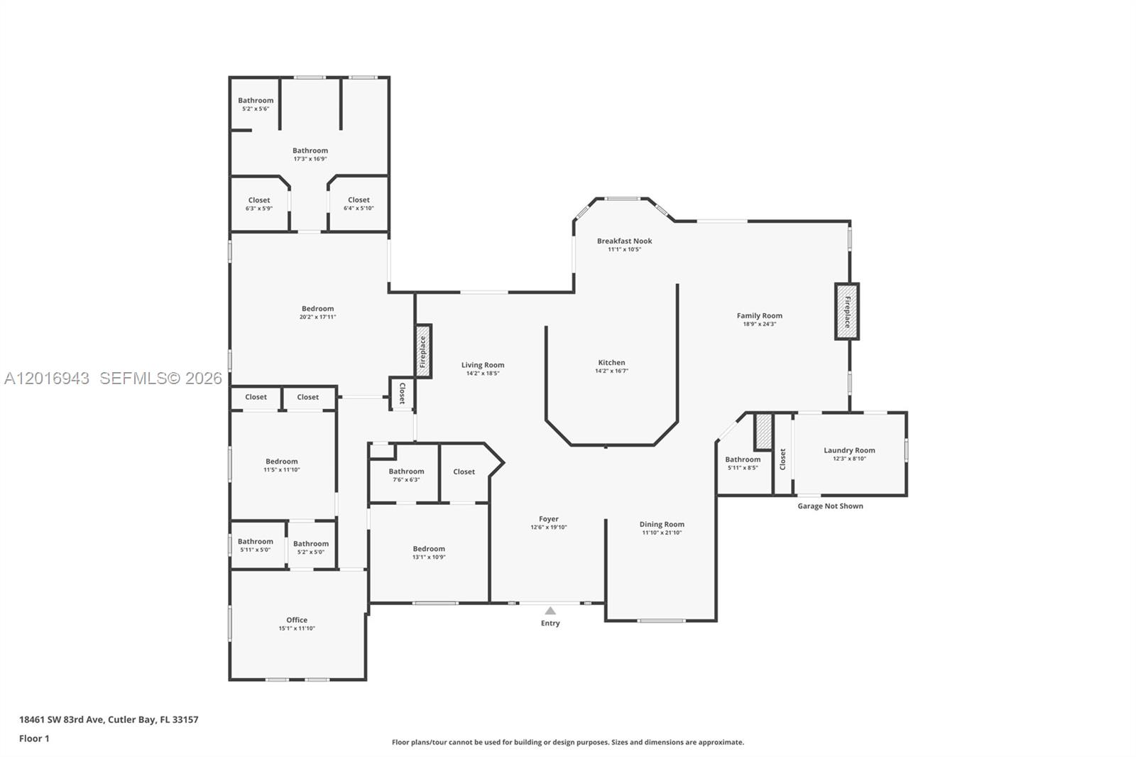 18461 SW 83rd Ave, Cutler Bay FL 33157