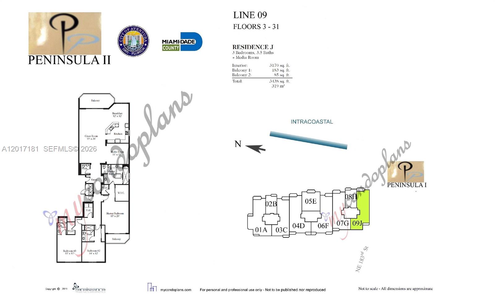 3301 NE 183rd St #1209, Aventura FL 33160