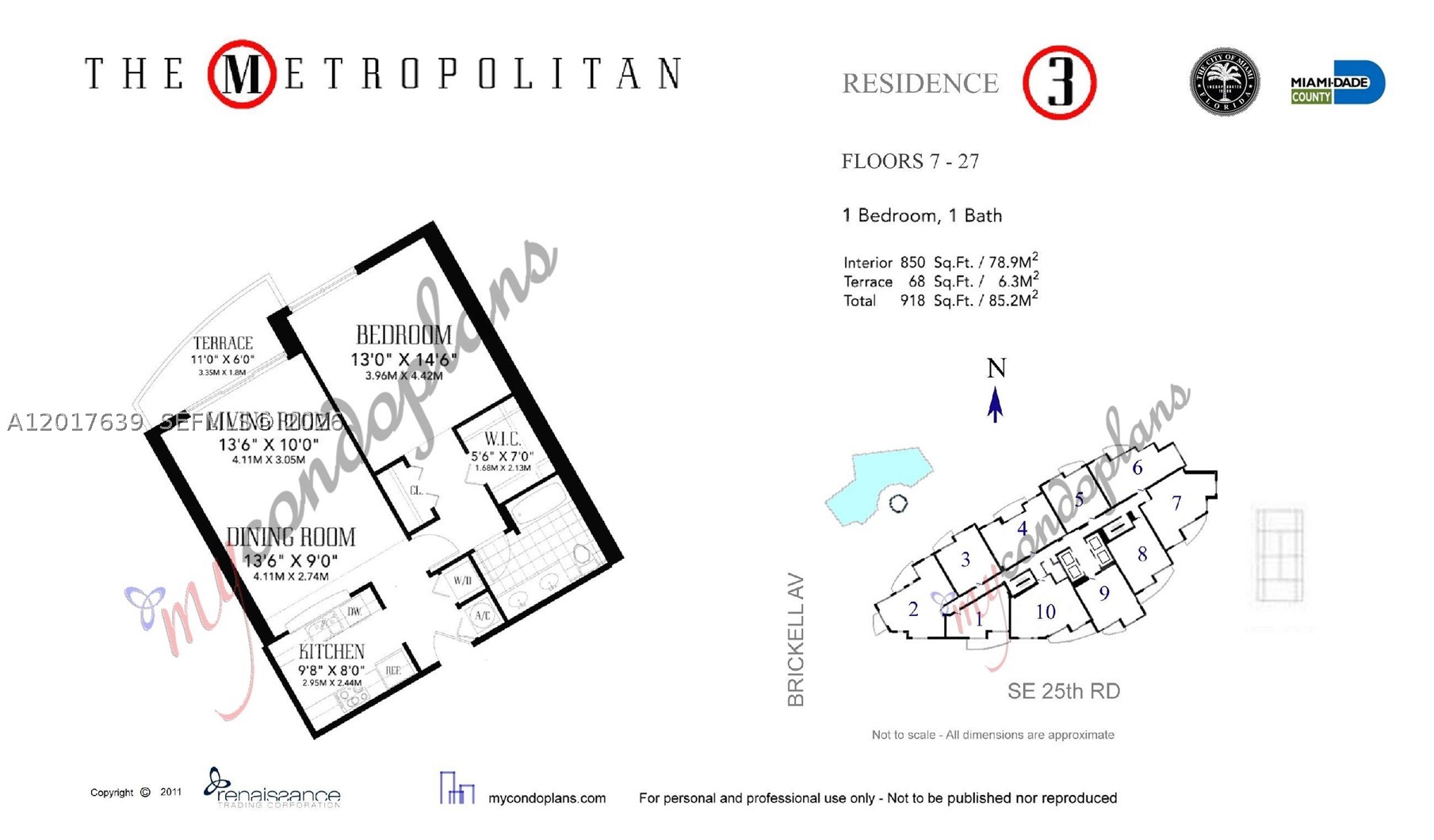 2475 Brickell Ave #903, Miami FL 33129