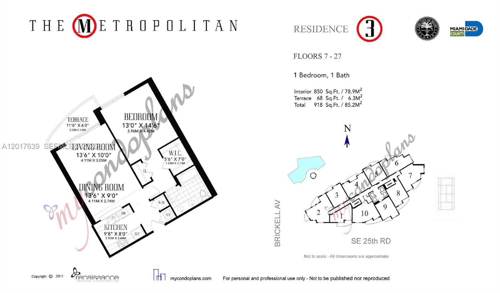 2475 Brickell Ave #903, Miami FL 33129