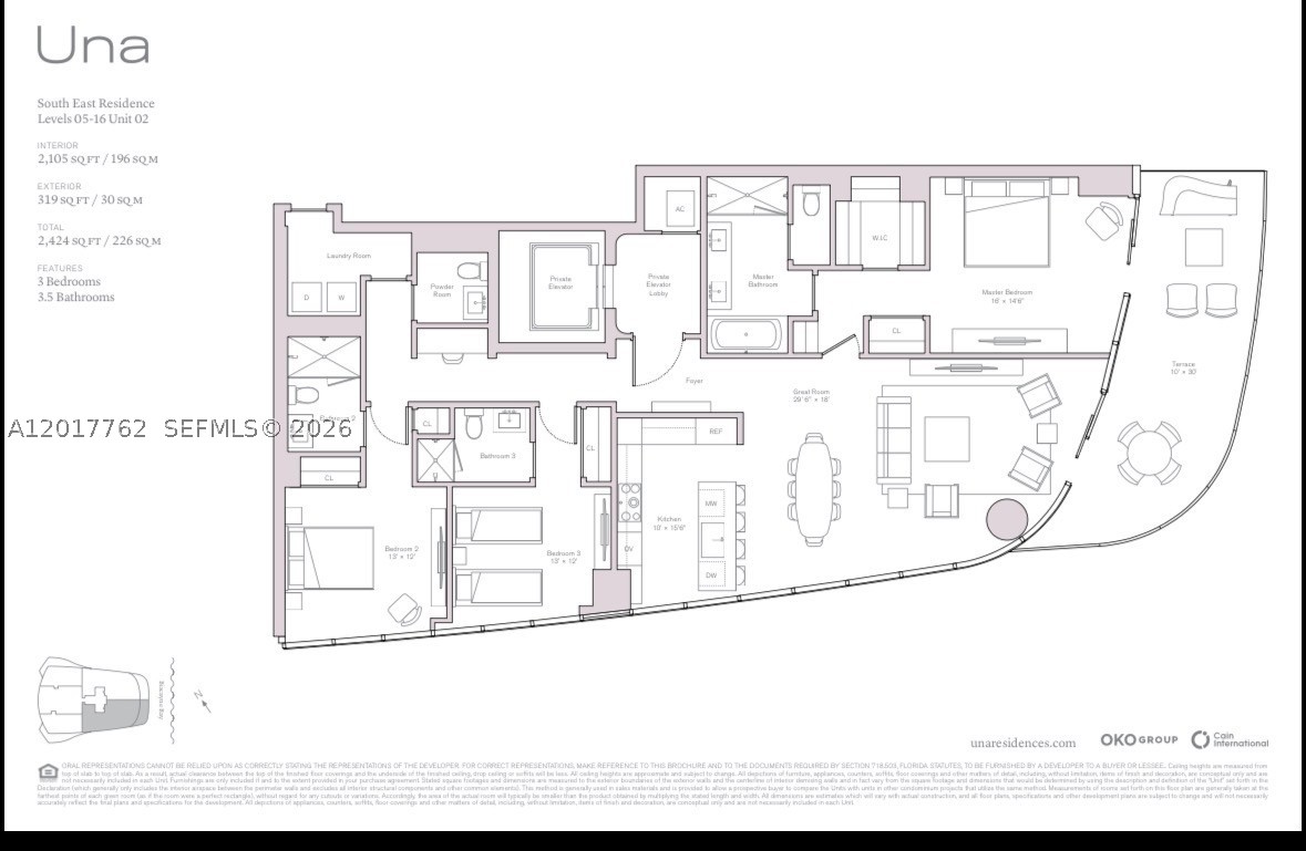 175 SE 25 Road #602, Miami FL 33129