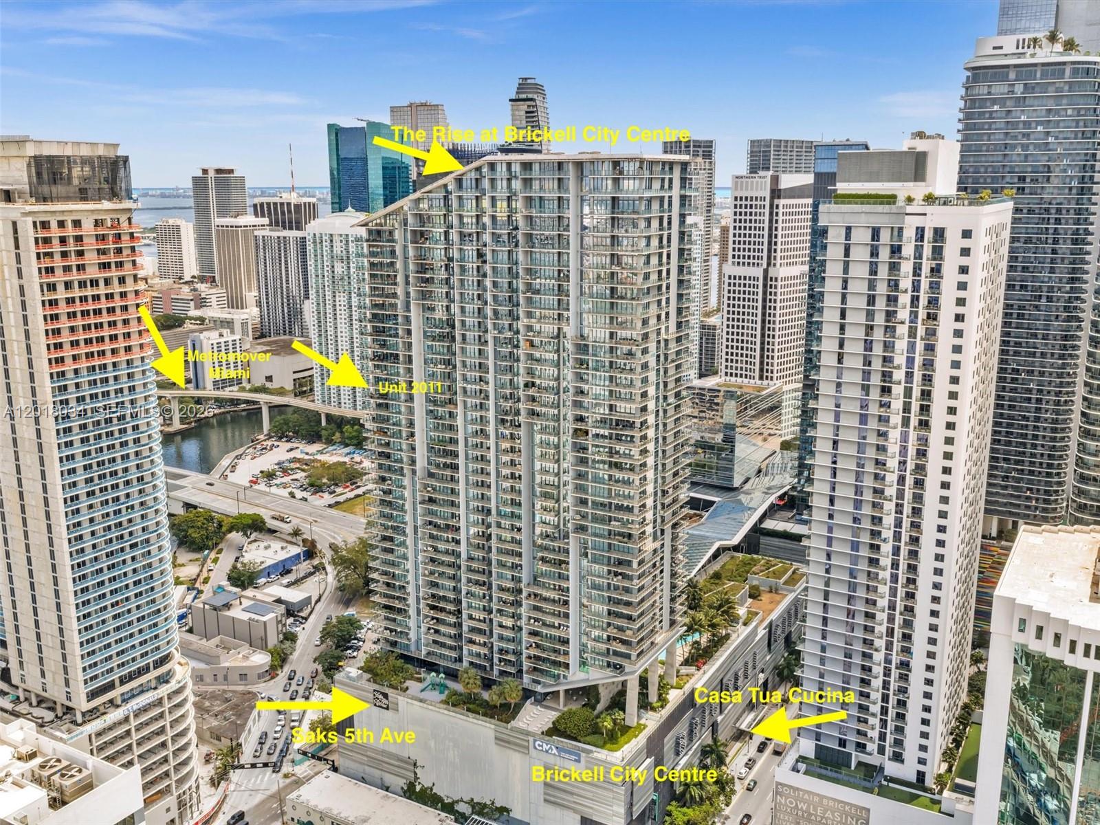 88 SW 7th St #2011, Miami FL 33130