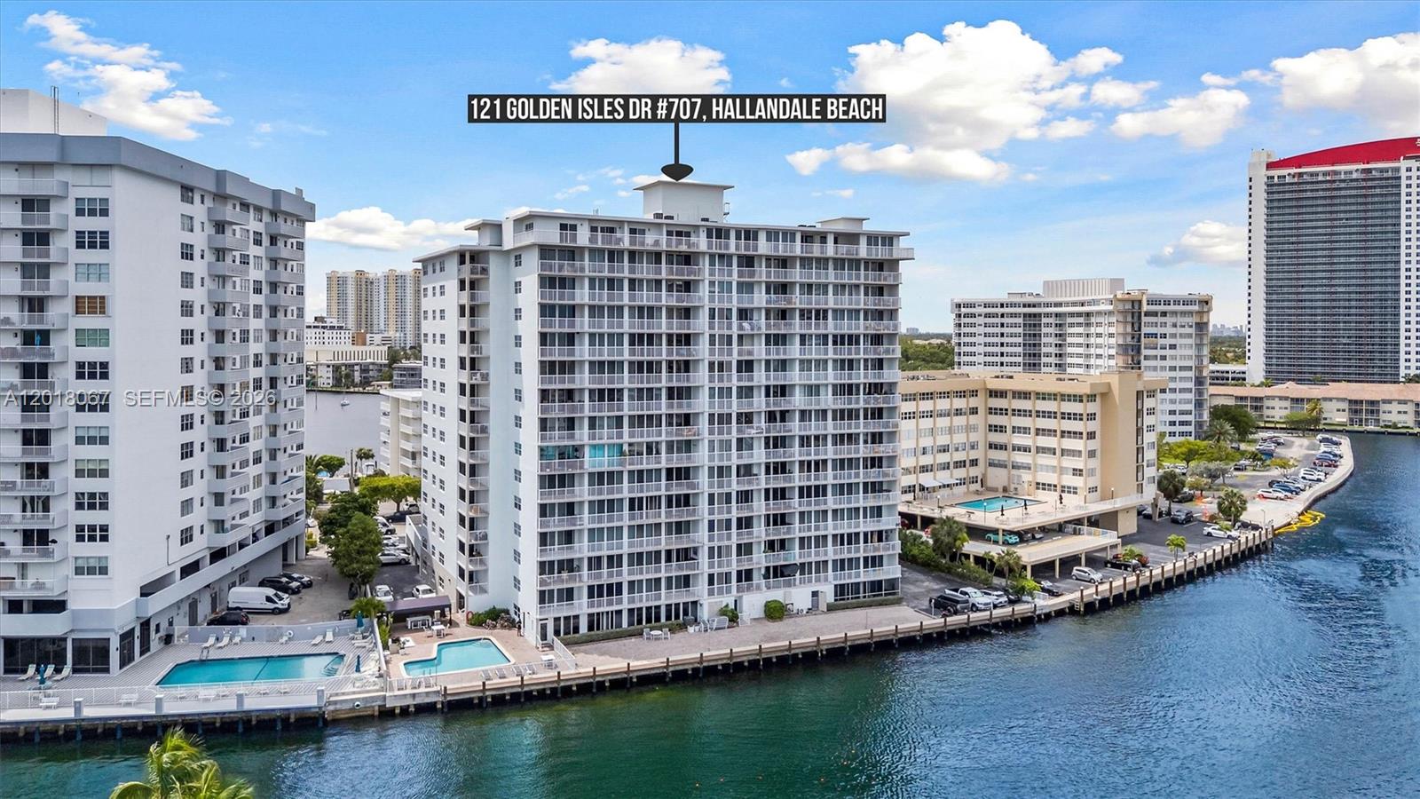 121 Golden Isles Dr #707, Hallandale Beach FL 33009