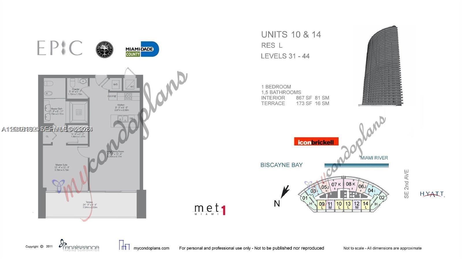 200 Biscayne Boulevard Way #3110, Miami FL 33131