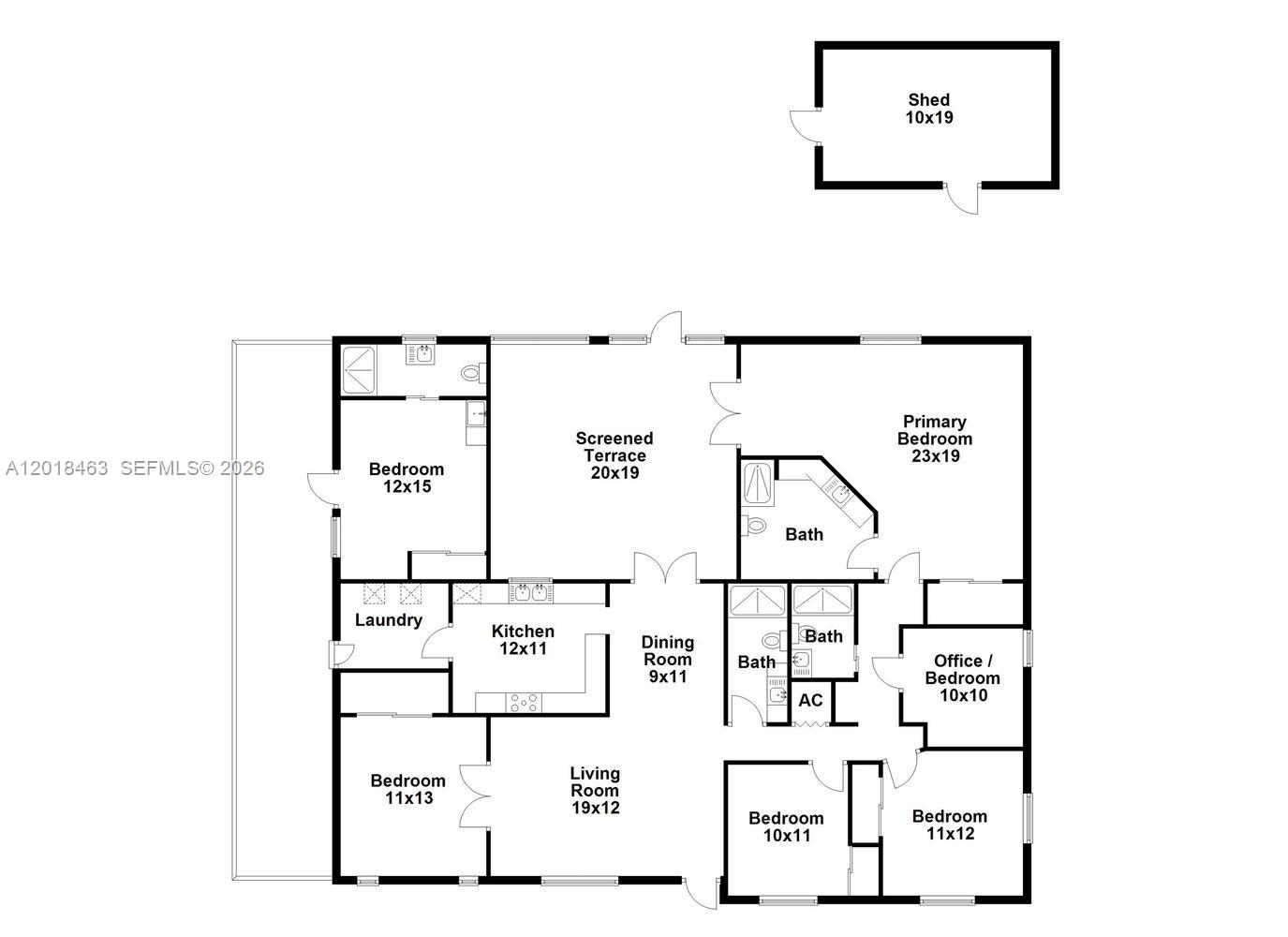 15725 SW 102nd Pl, Miami FL 33157