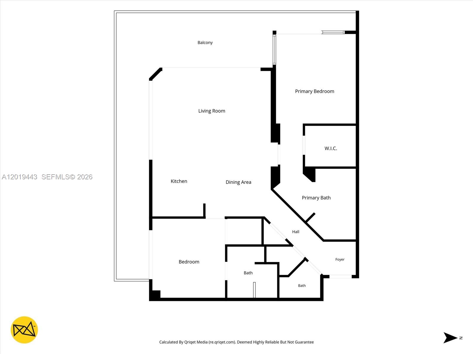 68 SE 6th St #2702, Miami FL 33131