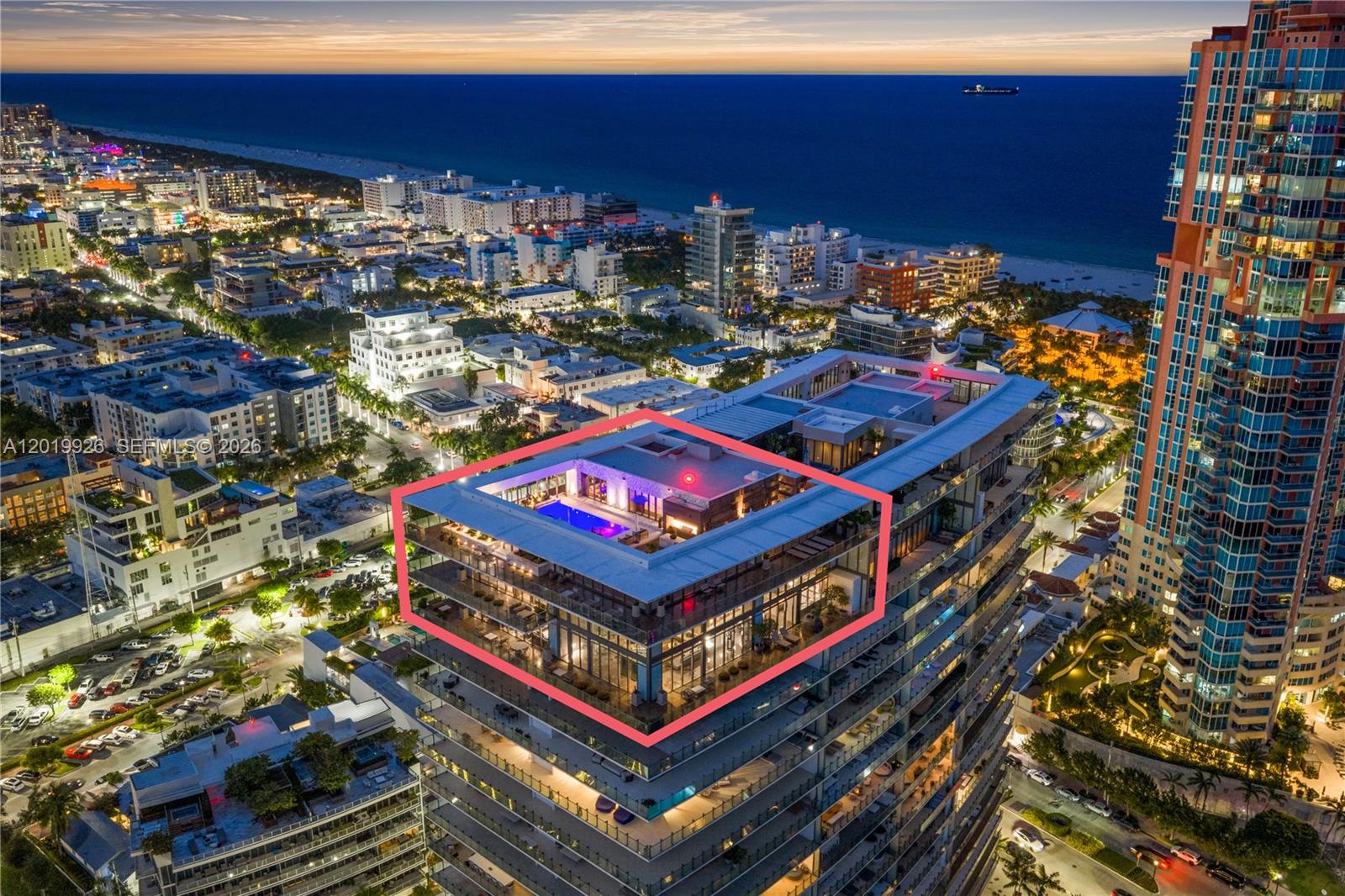 800 S Pointe Dr #Penthouse 2204, Miami Beach FL 33139