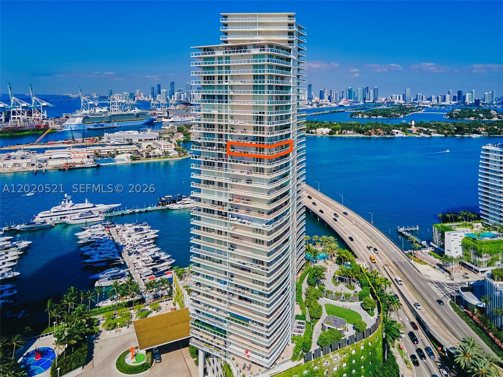 450 Alton Rd #2810, Miami Beach FL 33139