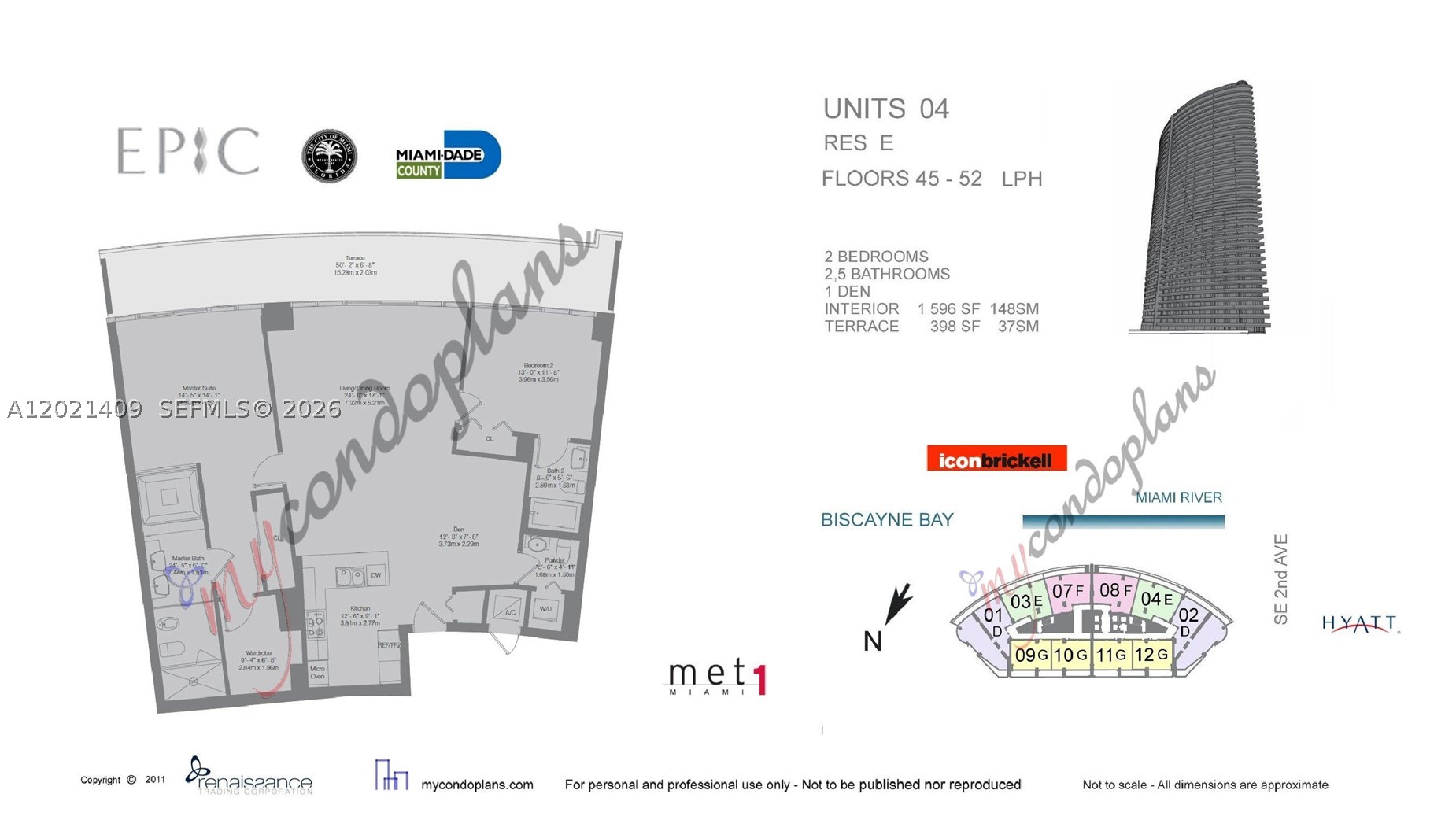 200 Biscayne Boulevard Way #5004, Miami FL 33131