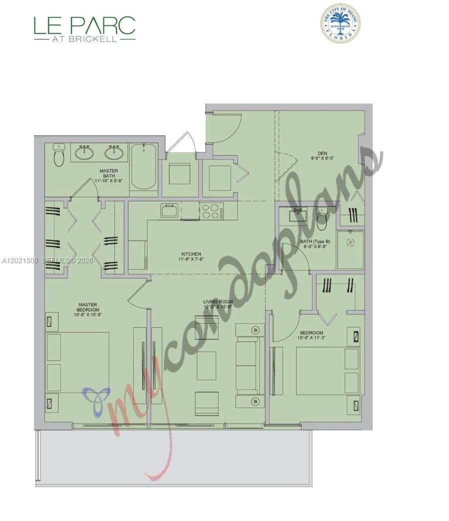 1600 SW 1 AVE #515, Miami FL 33129