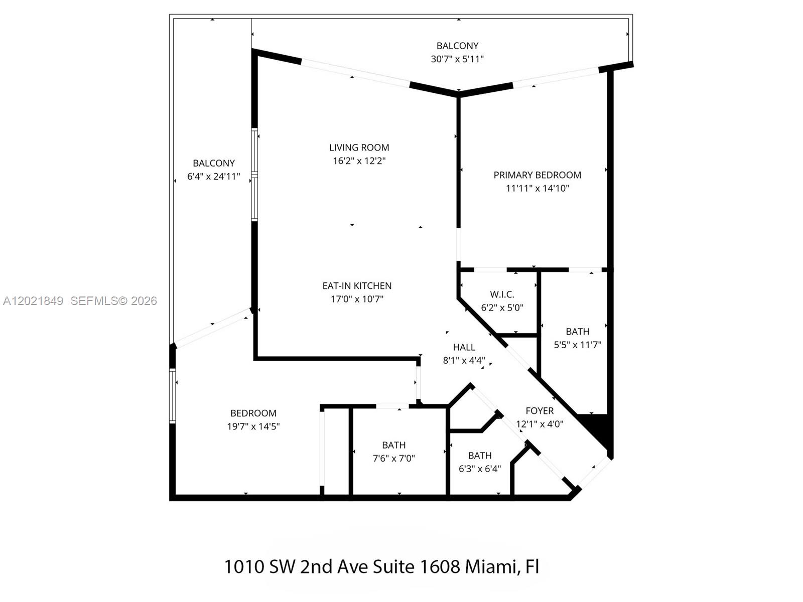 1010 SW 2nd Ave #1608, Miami FL 33130