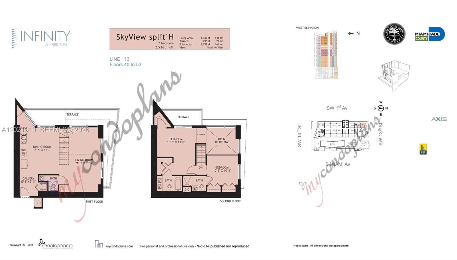 60 SW 13th St #4613, Miami FL 33130