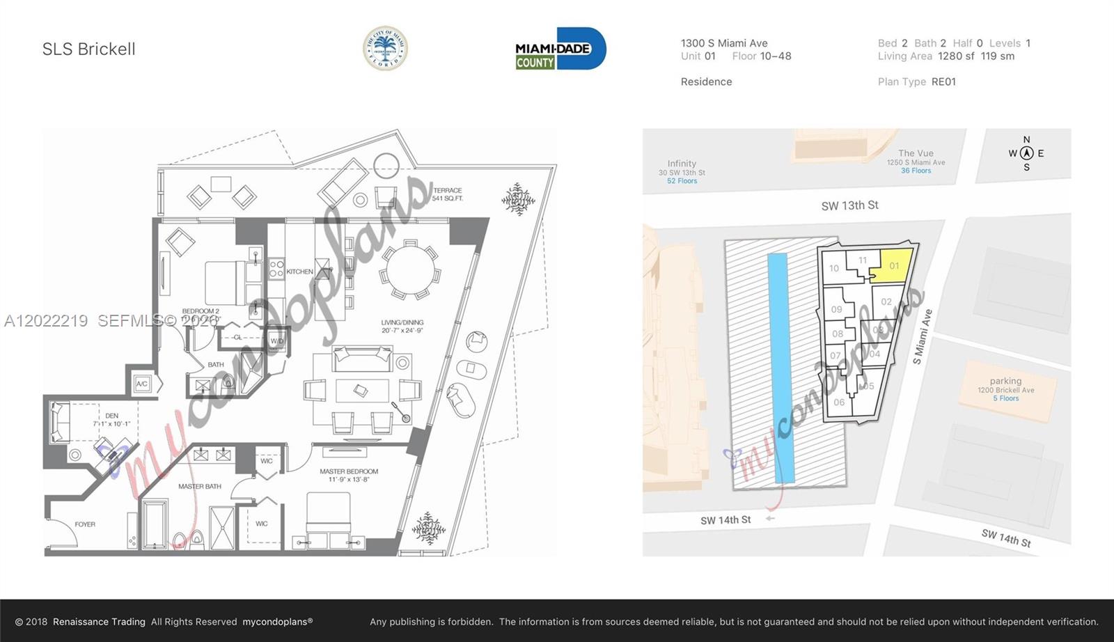 1300 S Miami Ave #2901, Miami FL 33130