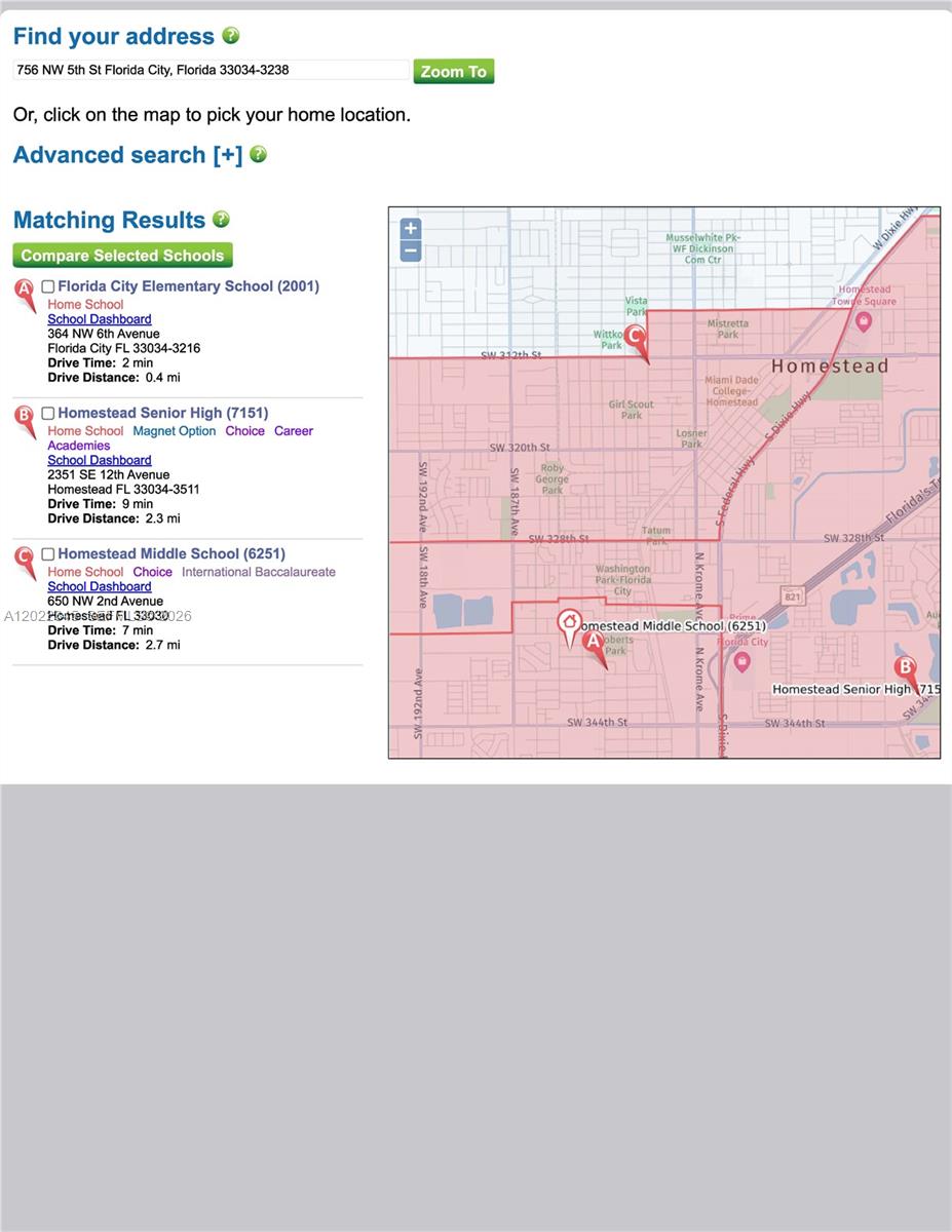 756 NW 5th St #0, Florida City FL 33034