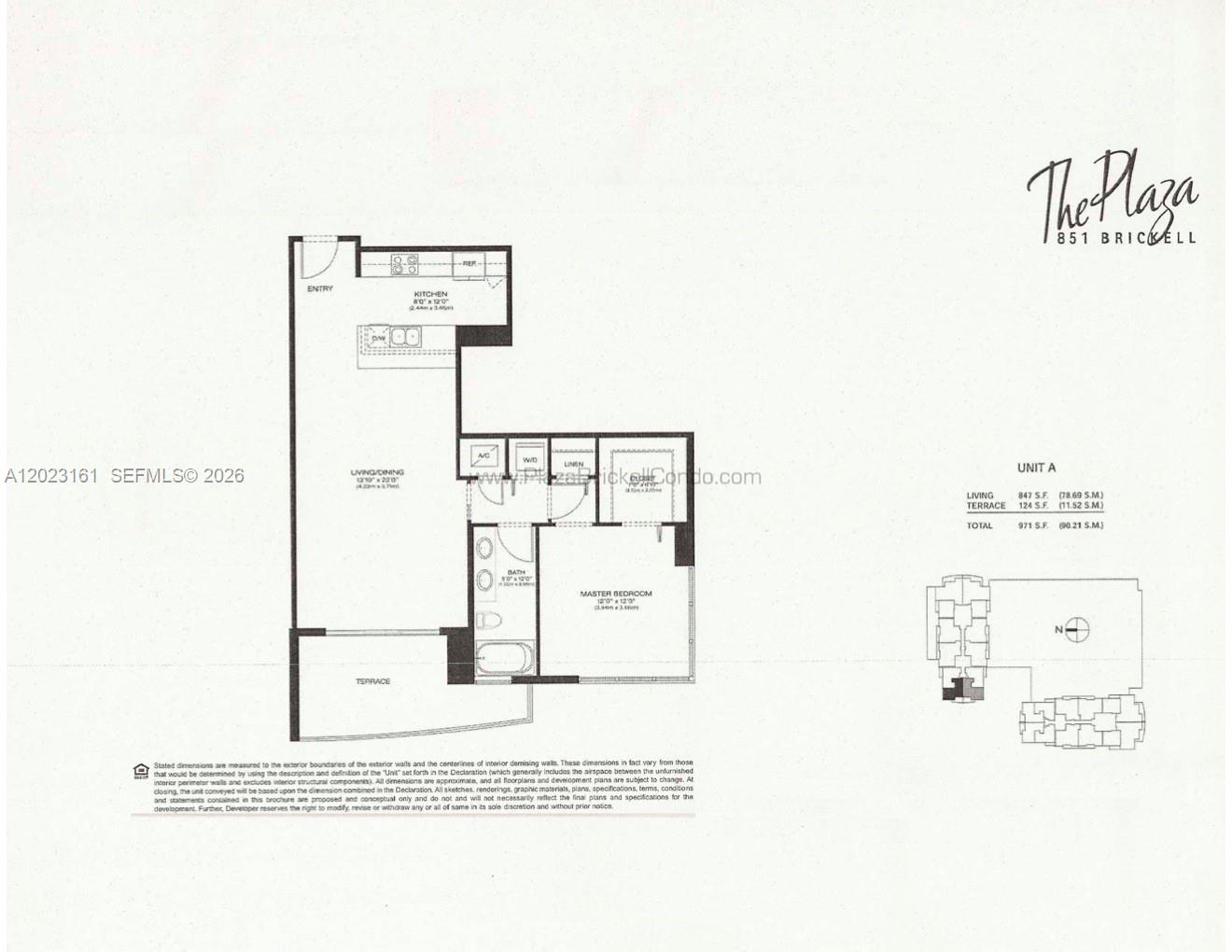 950 Brickell Bay Dr #1701, Miami FL 33131