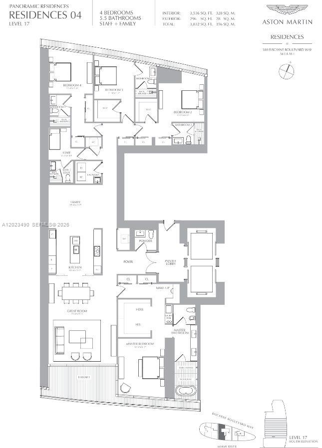 300 Biscayne Blvd Way #1704, Miami FL 33131