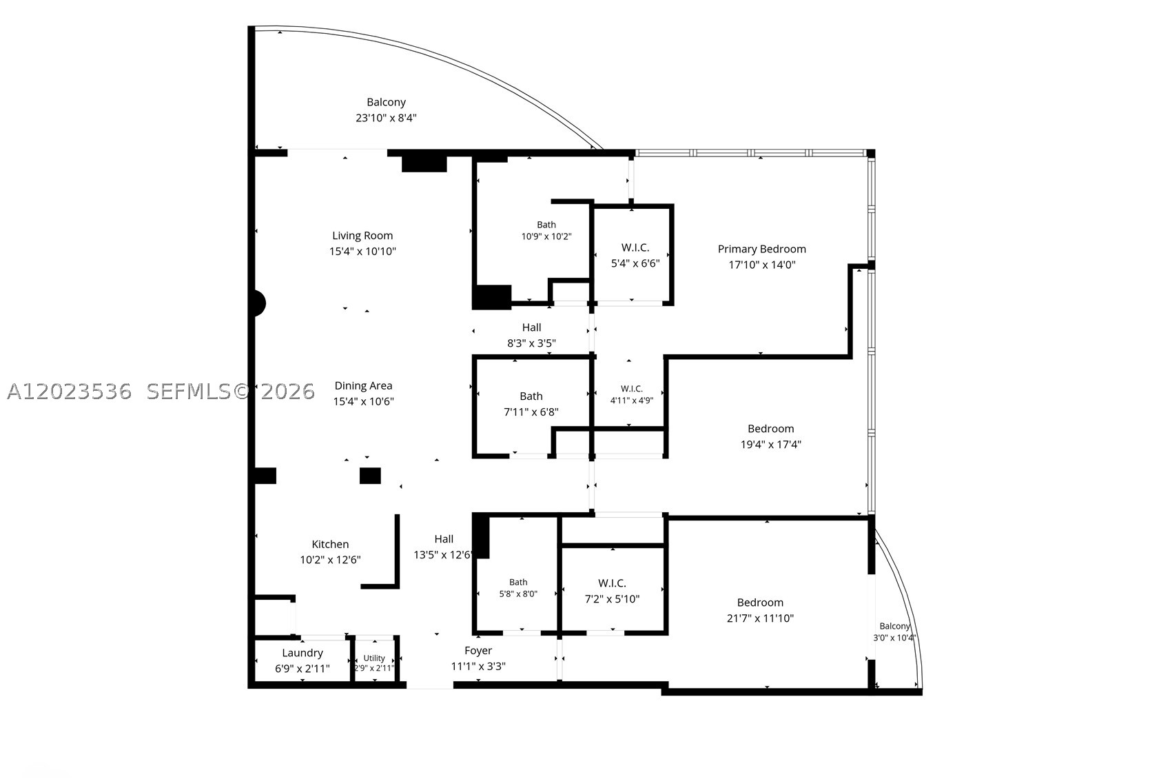 2101 Brickell Ave #3105, Miami FL 33129
