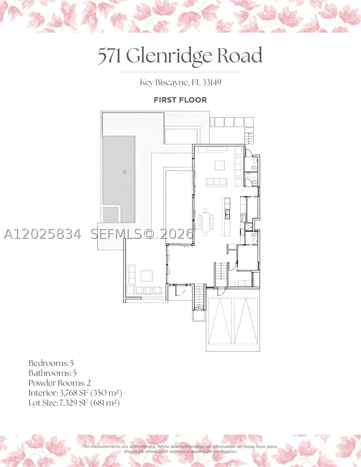571 Glenridge Rd, Key Biscayne FL 33149