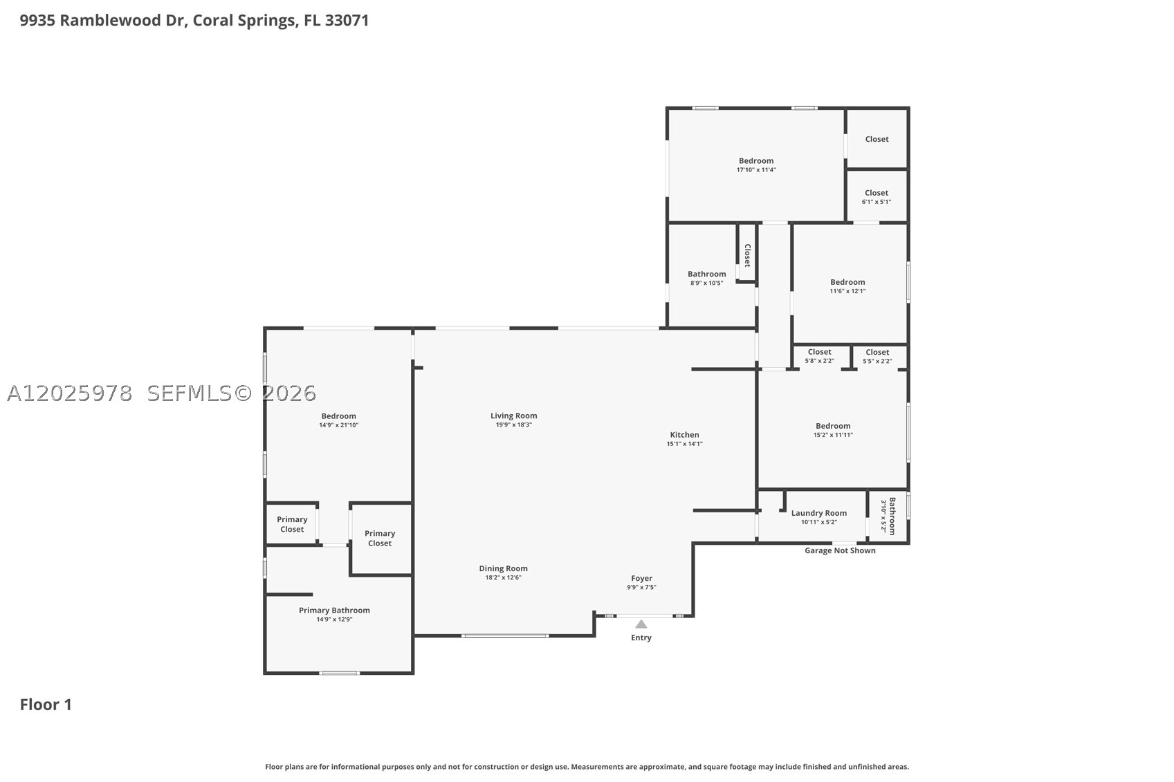 9935 Ramblewood Dr #9935, Coral Springs FL 33071