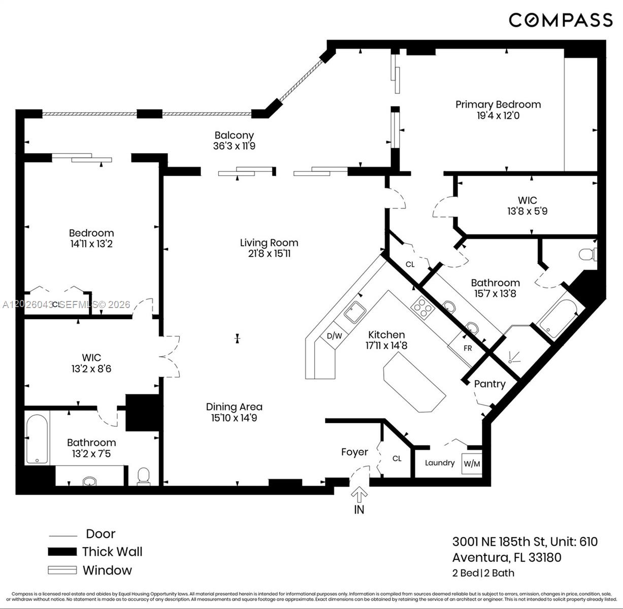 3001 NE 185th St #610, Aventura FL 33180