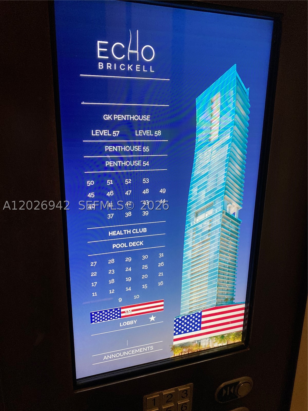 1451 Brickell Ave #3804, Miami FL 33131