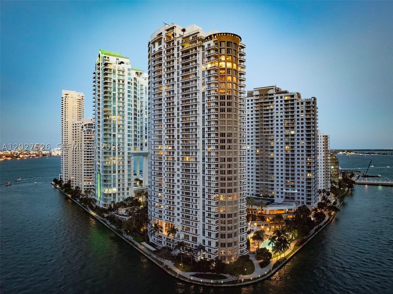 901 Brickell Key Blvd #3304, Miami FL 33131