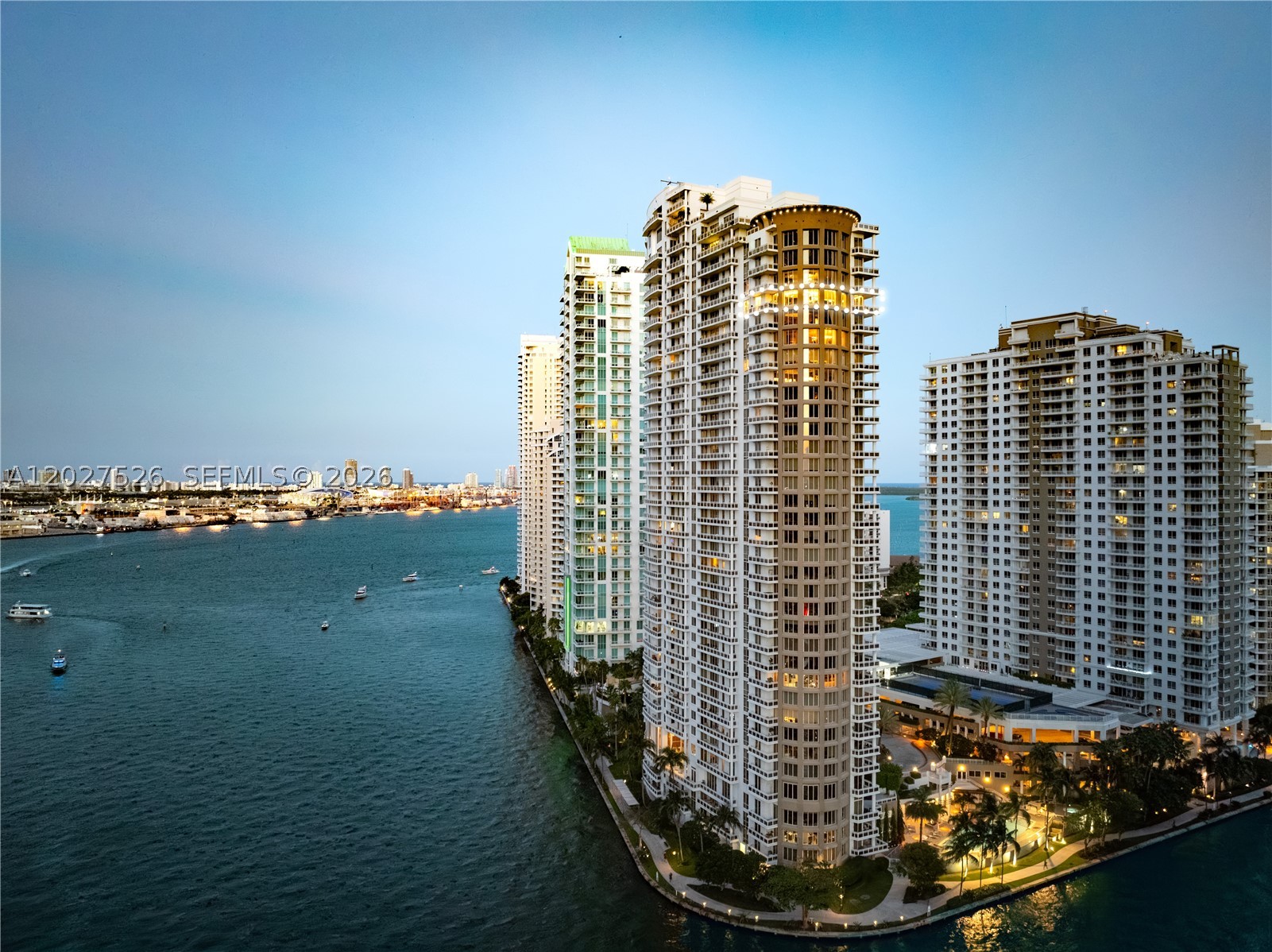 901 Brickell Key Blvd #3304, Miami FL 33131