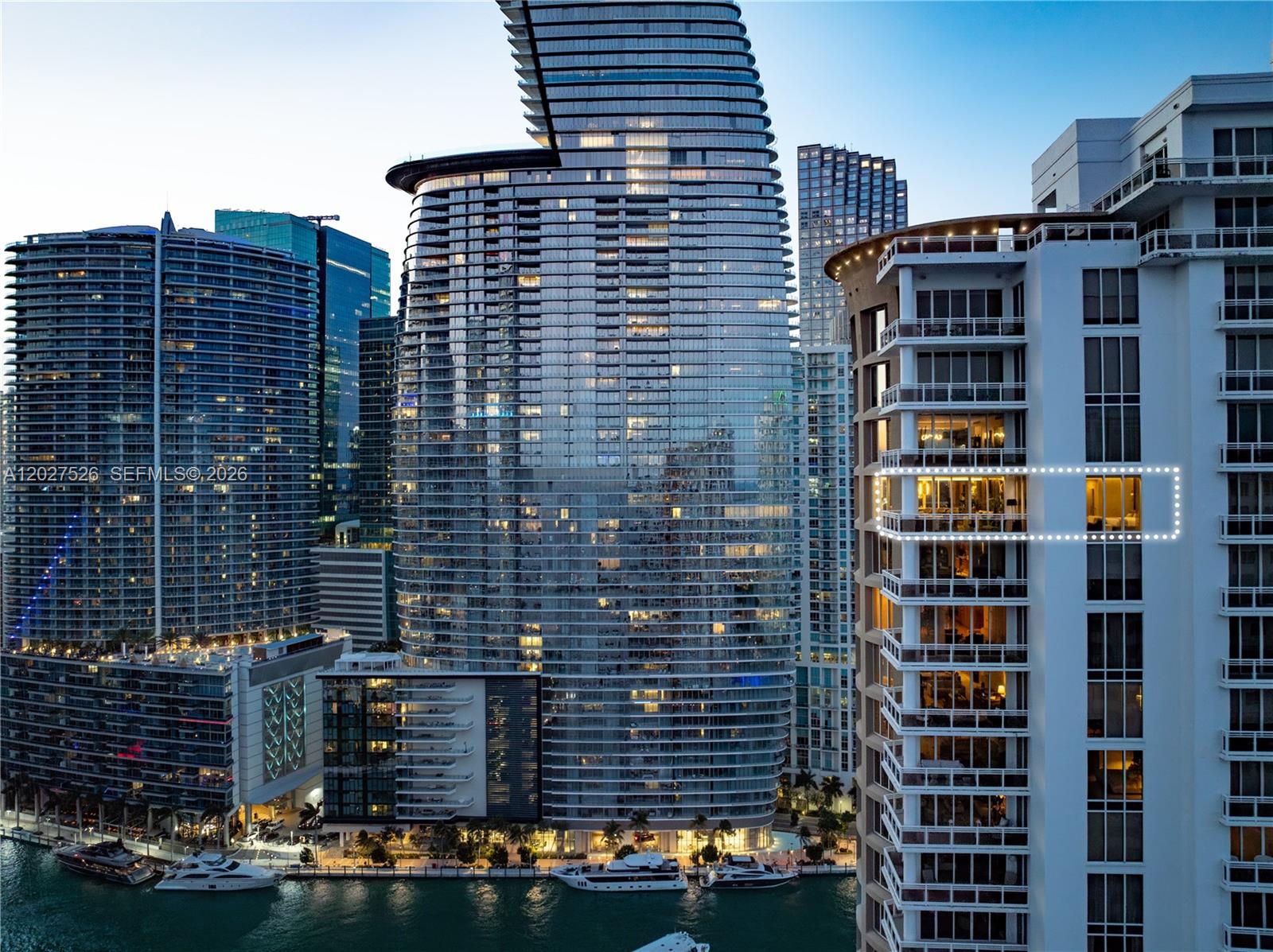 901 Brickell Key Blvd #3304, Miami FL 33131