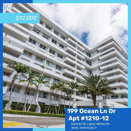 199 Ocean Lane Dr #1210, Key Biscayne FL 33149
